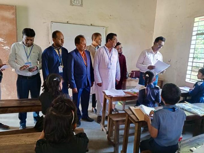 কালিয়াকৈরে মেধা যাচাই পরিক্ষা অনুষ্ঠিত