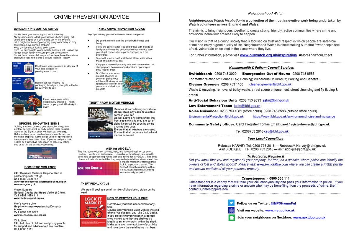 Wendell Park SNT Newsletter December 23