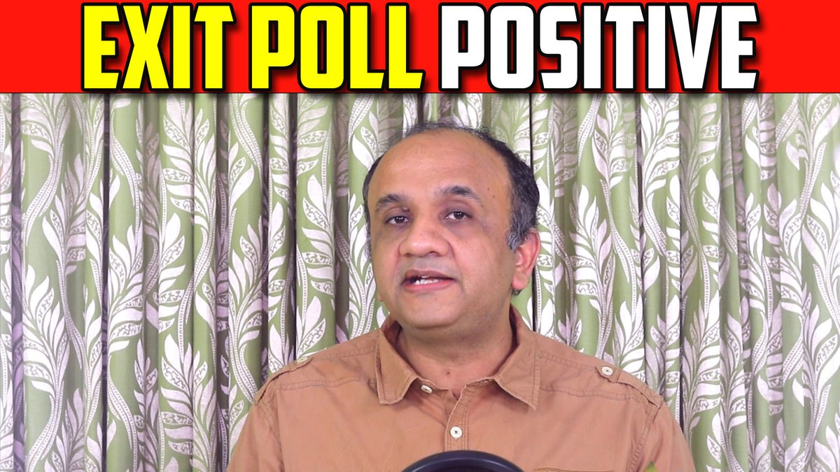 🔴🔴 Exit Poll Positive for Stock Market youtu.be/isO4T5FAWO8?fe… via @YouTube