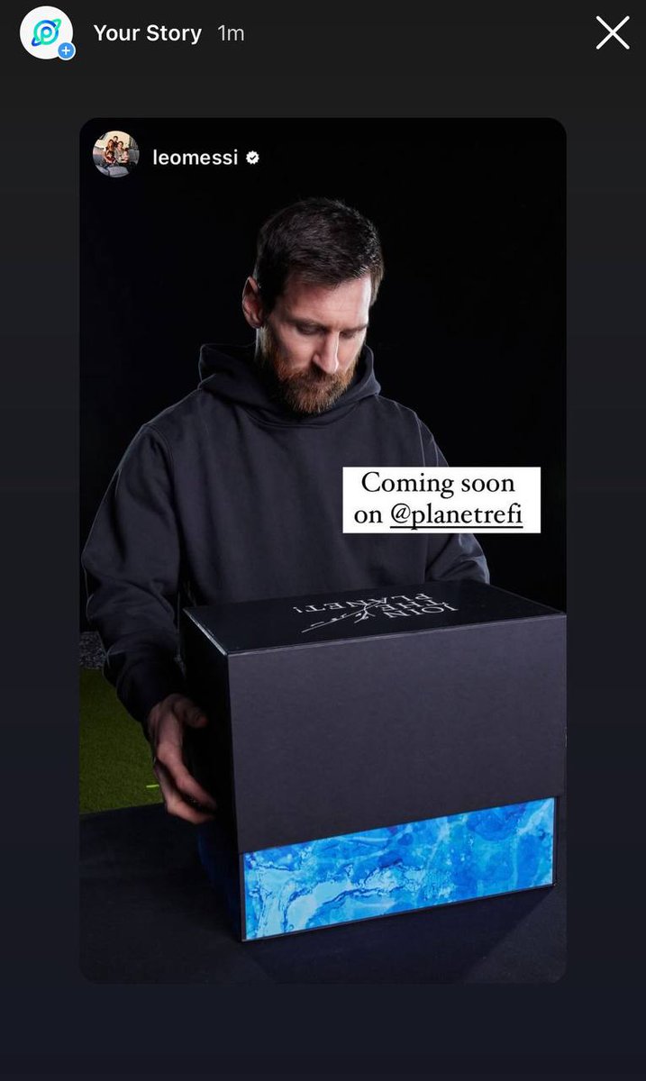 $PLANET will pump more than $PEPE <a href="/Planetrefi/">Planet</a> 👀.
Biggest supporters is Messi 🐐✅💚
@Gooner0x @DubstepProfile <a href="/AndreevAle14499/">Алексей Андреев</a> <a href="/AbdulAhadyt2023/">Abdul nexyai.io</a> 
#Bitcoin $GROK $ETH $LUNC $BONK $PEPE $SHIB $VANRY $BEAMX $SC $BNB #Binance $STX $TIA $INJ