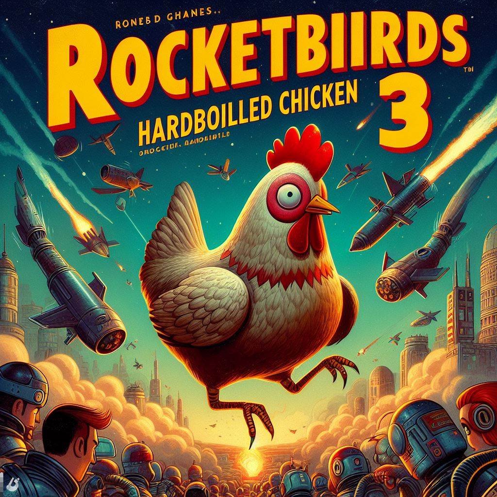 Rum_Rogers's tweet image. @ratloop Time is ripe for Rocketbirds 3. You know you wanna make it! 😏 (image courtesy of Dall-E 3)