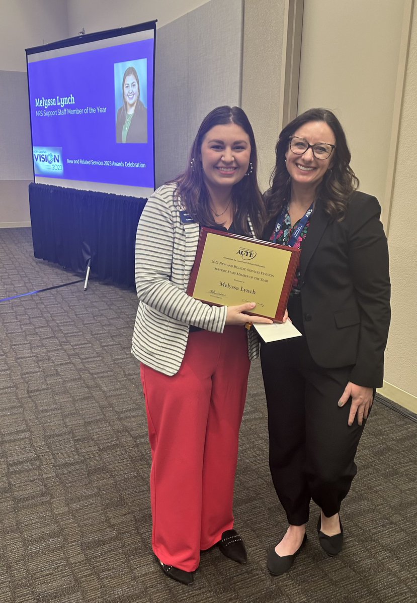 Sarah Grossi (@sarahgrossi3) on Twitter photo Congratulations to all of the 2023 ACTE New & Relates Services Award Winners! Jessica Simpson, Melyssa Lynch, Jeff Samaneigo, Tiffany Barney, Lieutenant Colonel (Ret) Richard Crossley Jr. & Joe Belsterling! <a href="/tishrich/">✨Tisha Richmond✨</a> <a href="/kendo4566/">Kendra allen</a> #VisionCTE23 <a href="/MajorClarity/">MajorClarity by Paper</a> <a href="/JoeBelsterling/">Joe Belsterling</a> Congratulations to all of the 2023 ACTE New & Relates Services Award Winners! Jessica Simpson, Melyssa Lynch, Jeff Samaneigo, Tiffany Barney, Lieutenant Colonel (Ret) Richard Crossley Jr. & Joe Belsterling! <a href="/tishrich/">✨Tisha Richmond✨</a> <a href="/kendo4566/">Kendra allen</a> #VisionCTE23 <a href="/MajorClarity/">MajorClarity by Paper</a> <a href="/JoeBelsterling/">Joe Belsterling</a>