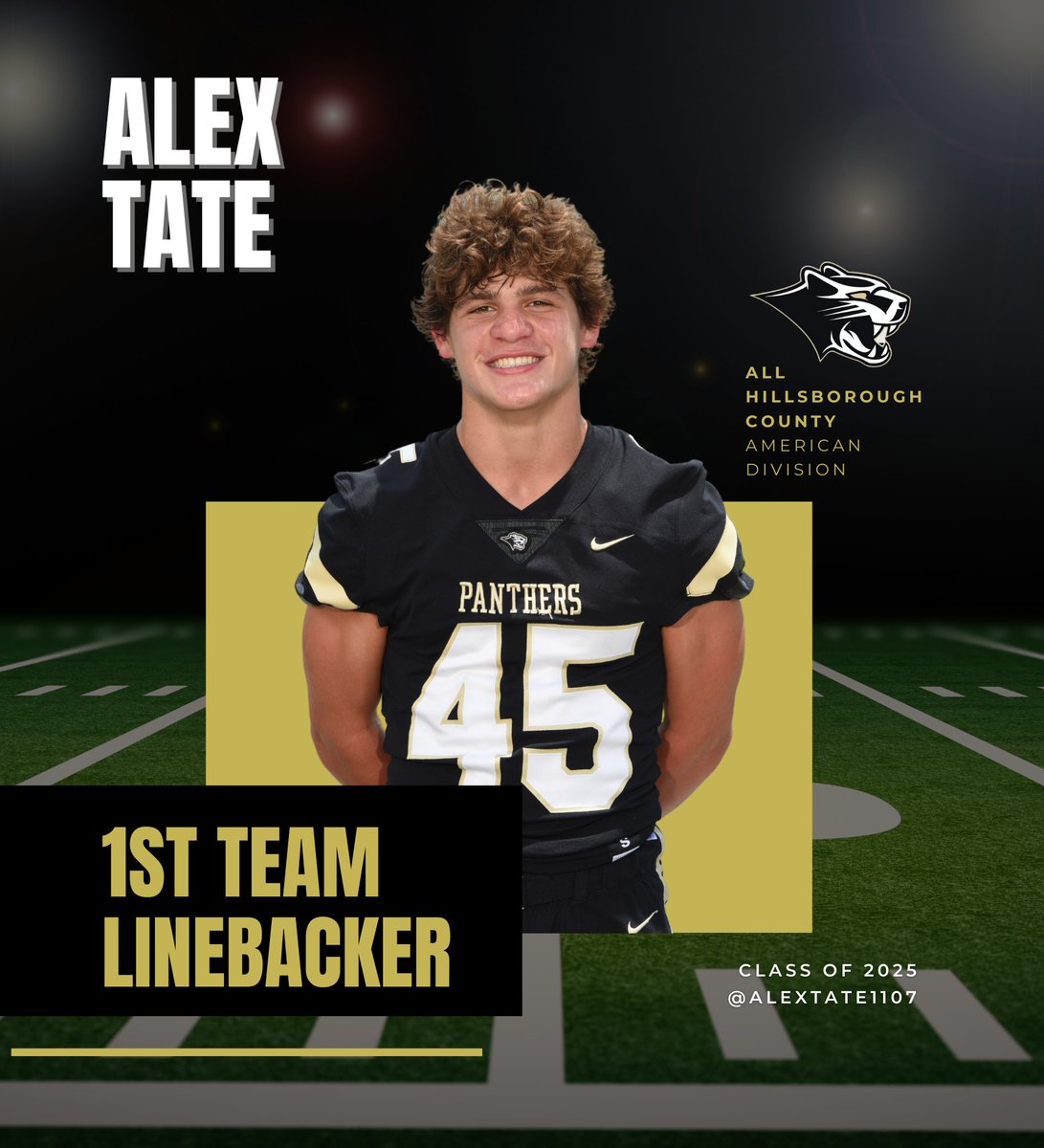 Congratulations to <a href="/AlexTate98/">Tate</a> 
hudl.com/profile/161891…