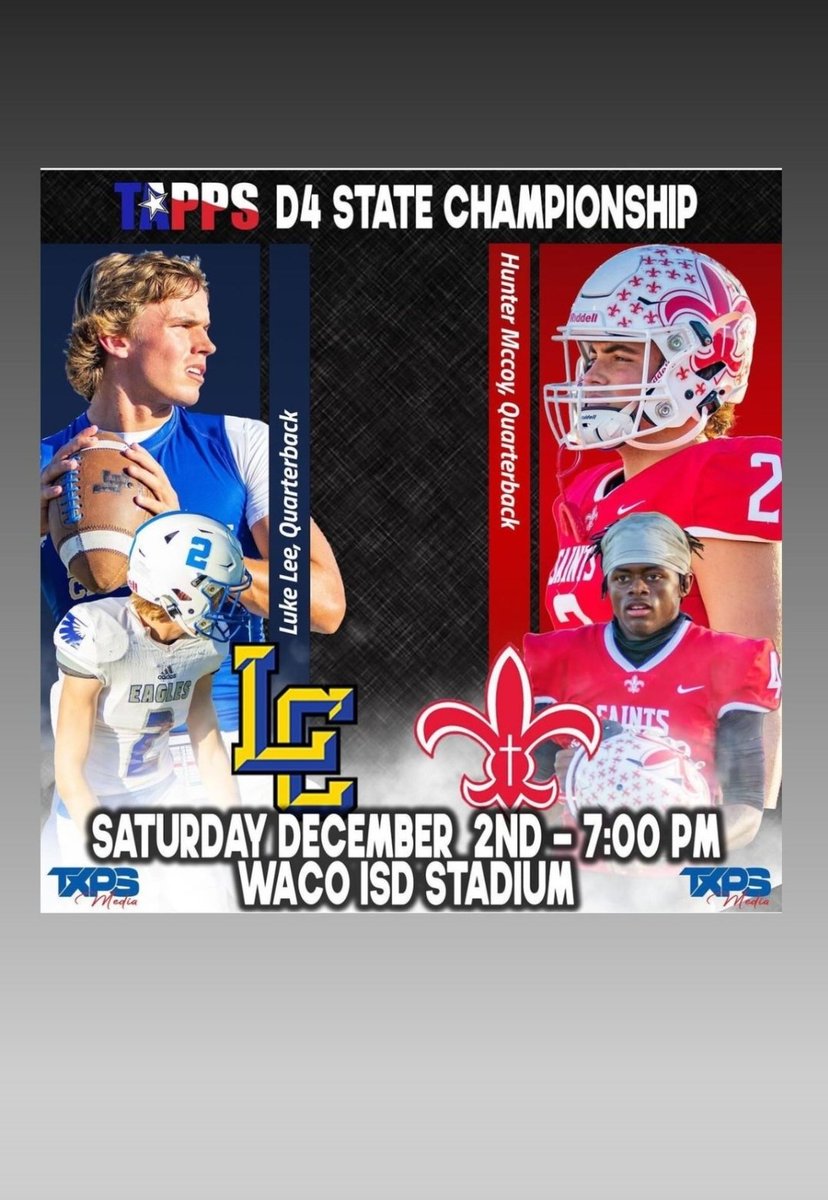 Teams to remember play in December 
State championship Tonight - 7:00 pm
📺 tappstvnetwork.com/TAPPSTV/?B=776…
<a href="/drobalwayzopen/">David Robinson</a> <a href="/jlovvorn7/">Jason Lovvorn</a> <a href="/FBA_Sports/">First Baptist Athletics</a>