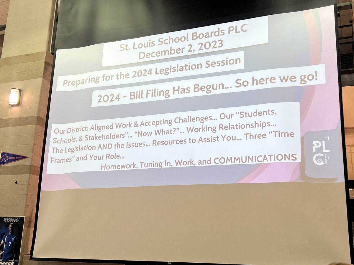 Grateful to learn alongside <a href="/UCitySchools/">UCity Schools</a> Board of Education members and school board members from neighboring districts during today’s St. Louis School Board Professional Learning Development session.