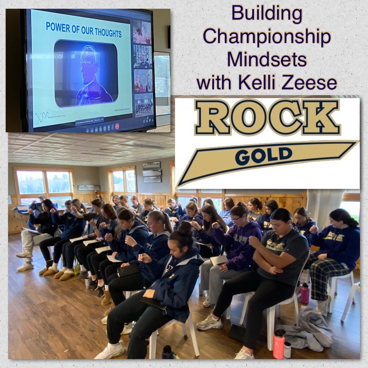 Rock Gold VA 16U 🥎 (@rockgoldva16u) on Twitter photo 🧶🔩🔧🧠 Thank you to Kelli Zeese for chatting with us about the value of the MENTAL piece of our game. 🥎🎸🤘
#TogetherWeROCK #RockRetreat <a href="/KellBelle342/">Kelli Zeese</a> <a href="/ChampMindsets/">Selking Performance</a> <a href="/ROCKGOLDVA/">ROCK GOLD VA ORG</a> <a href="/ROCKGOLDVA18U/">ROCK GOLD VA 18U - Buchanan</a> <a href="/RockGoldVA16U/">Rock Gold VA 16U 🥎</a> 🧶🔩🔧🧠 Thank you to Kelli Zeese for chatting with us about the value of the MENTAL piece of our game. 🥎🎸🤘
#TogetherWeROCK #RockRetreat <a href="/KellBelle342/">Kelli Zeese</a> <a href="/ChampMindsets/">Selking Performance</a> <a href="/ROCKGOLDVA/">ROCK GOLD VA ORG</a> <a href="/ROCKGOLDVA18U/">ROCK GOLD VA 18U - Buchanan</a> <a href="/RockGoldVA16U/">Rock Gold VA 16U 🥎</a>