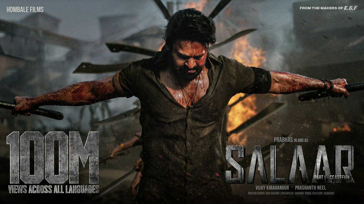 CineSafari's tweet photo. Record Breaking🔥
#Salaar Trailer 😘
Charted in 300+ screens all over Kerala 👏
Advance booking from December 15.
#Prabhas #Prith https://t.co/jbPR24duvQ