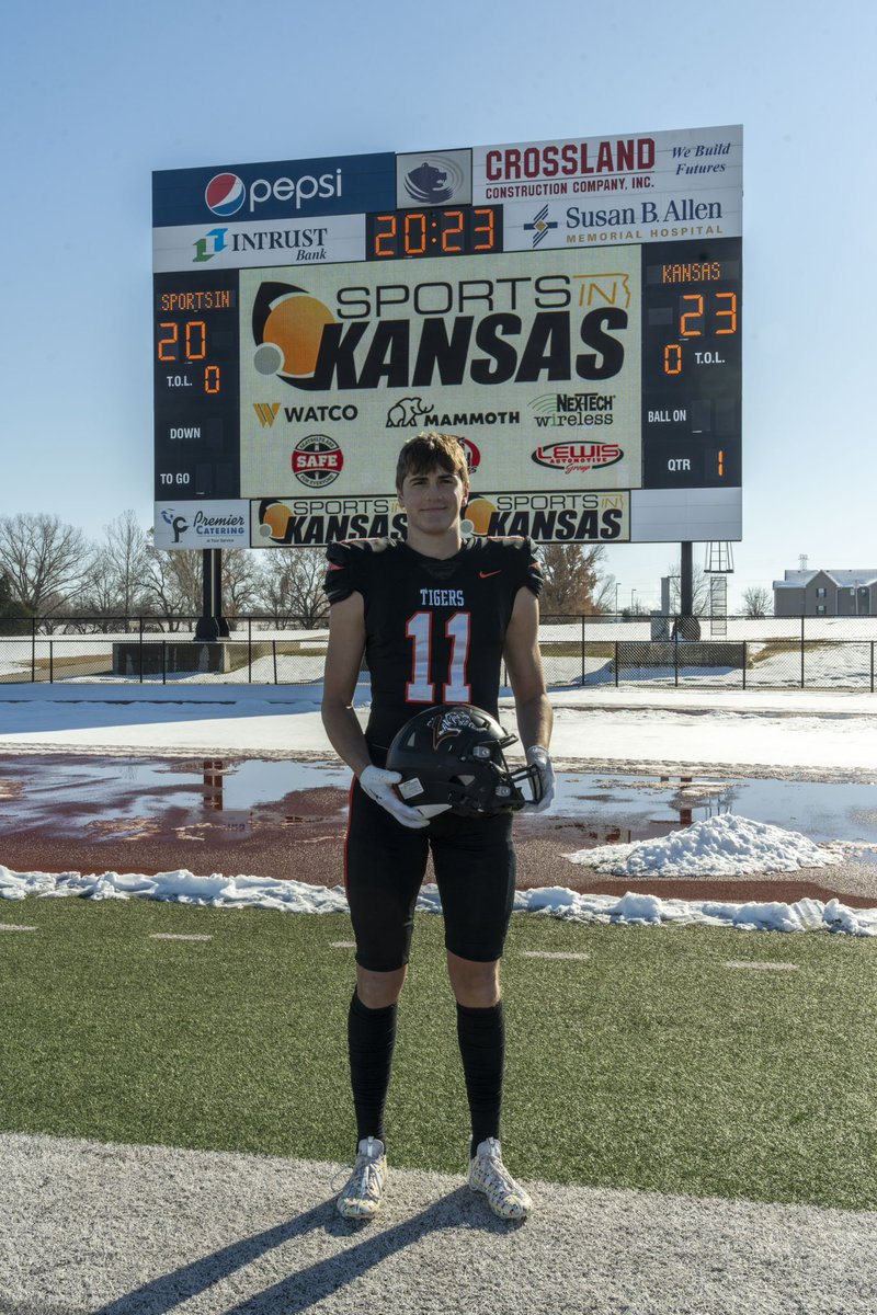 Sports in Kansas 2023 8M-I Defensive Player of the Year🏈

Casten Wirth, Lyndon, LB

Wirth had a great career at Lyndon with 288 total tackles (197 solo) along with 15 career TFLs. Wirth, who has great length at 6’3” and 195 pounds, made 98 tackles this season, nine TFLs, three