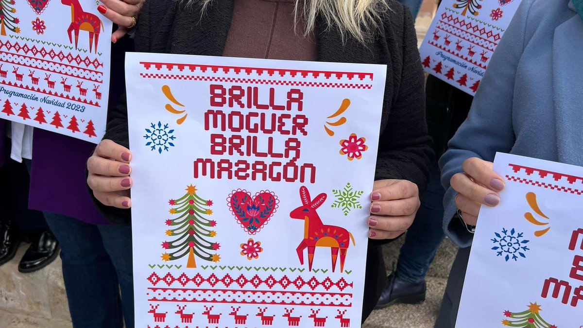 psoemoguer's tweet photo. 🎅🏻 ¡Ya está aquí Brilla Moguer, Brilla Mazagón! 

Estamos seguros de que disfrutaréis de una Navidad mágica y llena de ilusión en Moguer y Mazagón. 💫

#Cultura #brillaMoguer #BrillaMazagón https://t.co/ewbQPUer3U