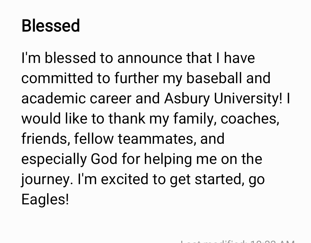 Go Eagles!!!🦅🦅
<a href="/PulaskiBaseball/">Maroons Baseball</a> 
<a href="/AsburyBaseball/">Asbury U. Baseball</a> 
<a href="/12thSports/">12th Region Sports Network</a> 
@PBRKentucky