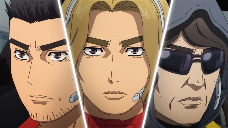 mfg_anime's tweet image. ◢◤◢◤◢◤◢◤
Turn09「時速300キロのドッグファイト」
各配信サイトにて配信START🏁
◢◤◢◤◢◤◢◤

相葉瞬(#小野大輔)のニッサン・GT-R
坂本雄大(#櫻井トオル)のアウディ・R8クーペV10plus
赤羽海人(#諏訪部順一)のフェラーリ・488GTB
カマボコストレートで時速300kmを記録！…