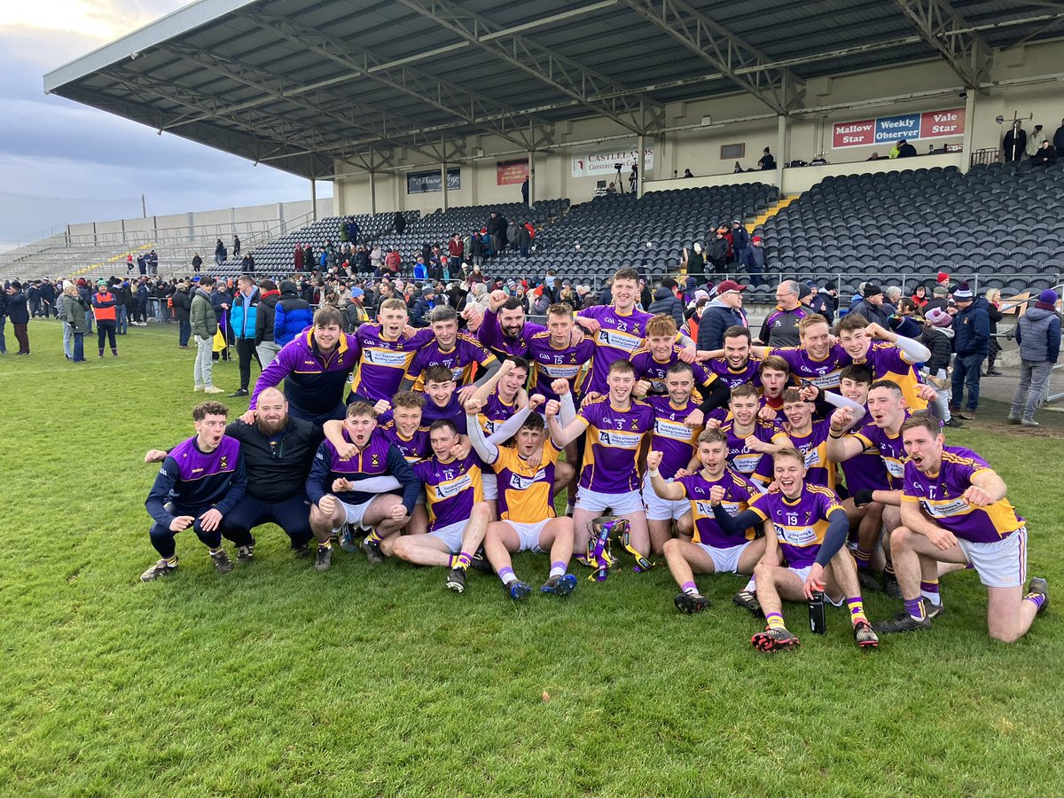 St Catherine’s 2023 Munster Junior Hurling Champions! 🟡🟣