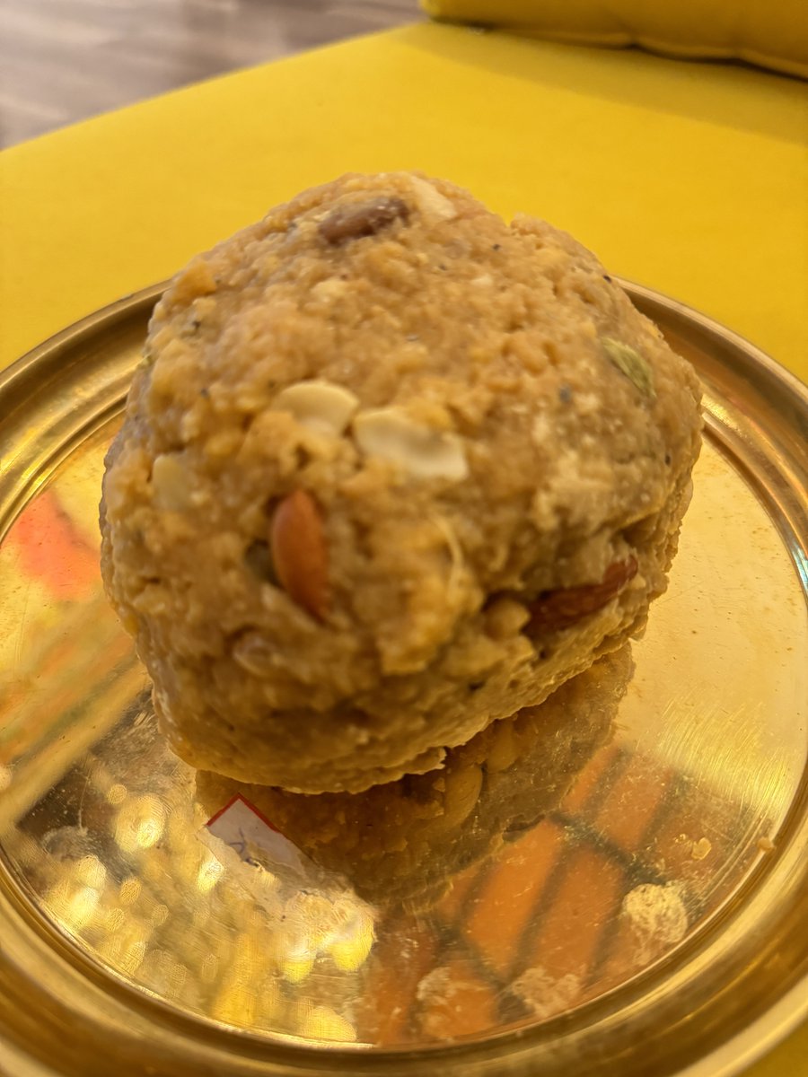 The most delicious sweet in the world 
Tirupati Laddu Prasadam