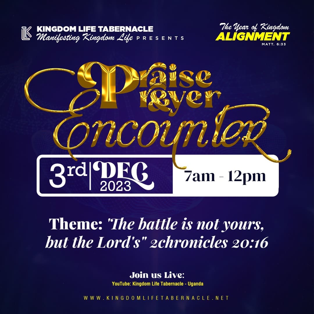 klt256's tweet photo. THE BATTLE IS NOT YOURS BUT THE LORD'S
Don't miss this special service tomorrow we've reserved space and a seat for you, Remember to come along with all the holiday makers.
#KingdomAlignment https://t.co/TVppgffeJo