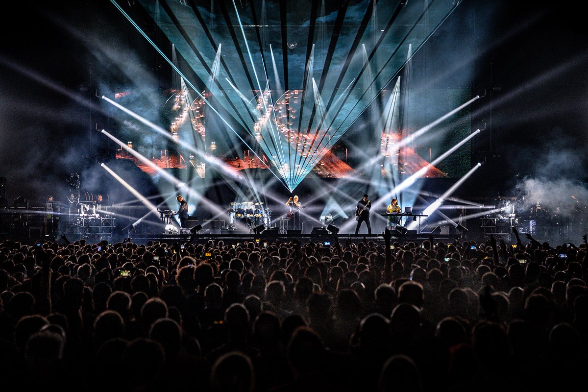 neworder's tweet photo. Tickets for our 2024 UK shows in Cardiff with @thecharlatans, and in Manchester with @Johnny_Marr and @roisinmurphy are now on general sale. 

Book now: https://t.co/6PjyMOTNWb

#NewOrderLive 📸 Warren Jackson https://t.co/zgVavjZyGv