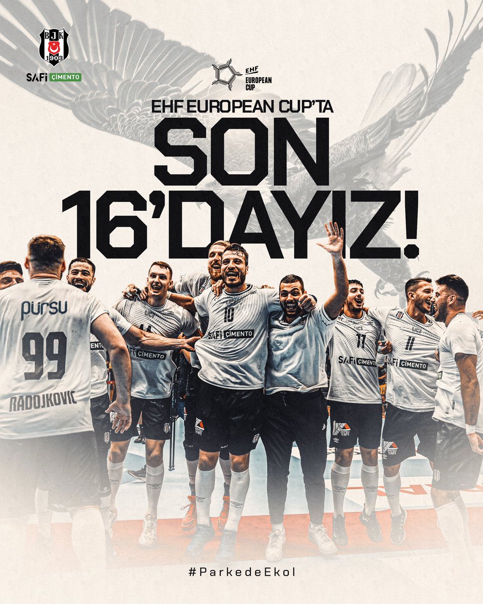 BJKHentbol's tweet photo. 𝗘𝗛𝗙 𝗘𝗨𝗥𝗢𝗣𝗘𝗔𝗡 𝗖𝗨𝗣'𝗧𝗔 𝗦𝗢𝗡 𝟭𝟲'𝗗𝗔𝗬𝗜𝗭 🦅

3. Tur rövanş maçında MRK Sesvete karşısında penaltılarda galip geliyoruz ve son 16 turuna yükseliyoruz. 🖤🤍 

#ParkedeEkol https://t.co/BQDUgtVAdb