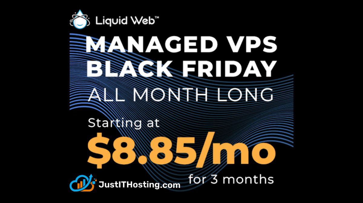 malik01anas's tweet image. Liquid Web&apos;s Managed VPS Hosting - Grab up to 85% Off for Unmatched Performance!

tinyurl.com/58vn3bzd

#LiquidWebVPS #ManagedHostingExcellence #HostingRevolution #ManagedVPSHosting #VPSHostingDeal #HostingExcellence #85PercentOff #BlackFridayHosting #WebPerformance