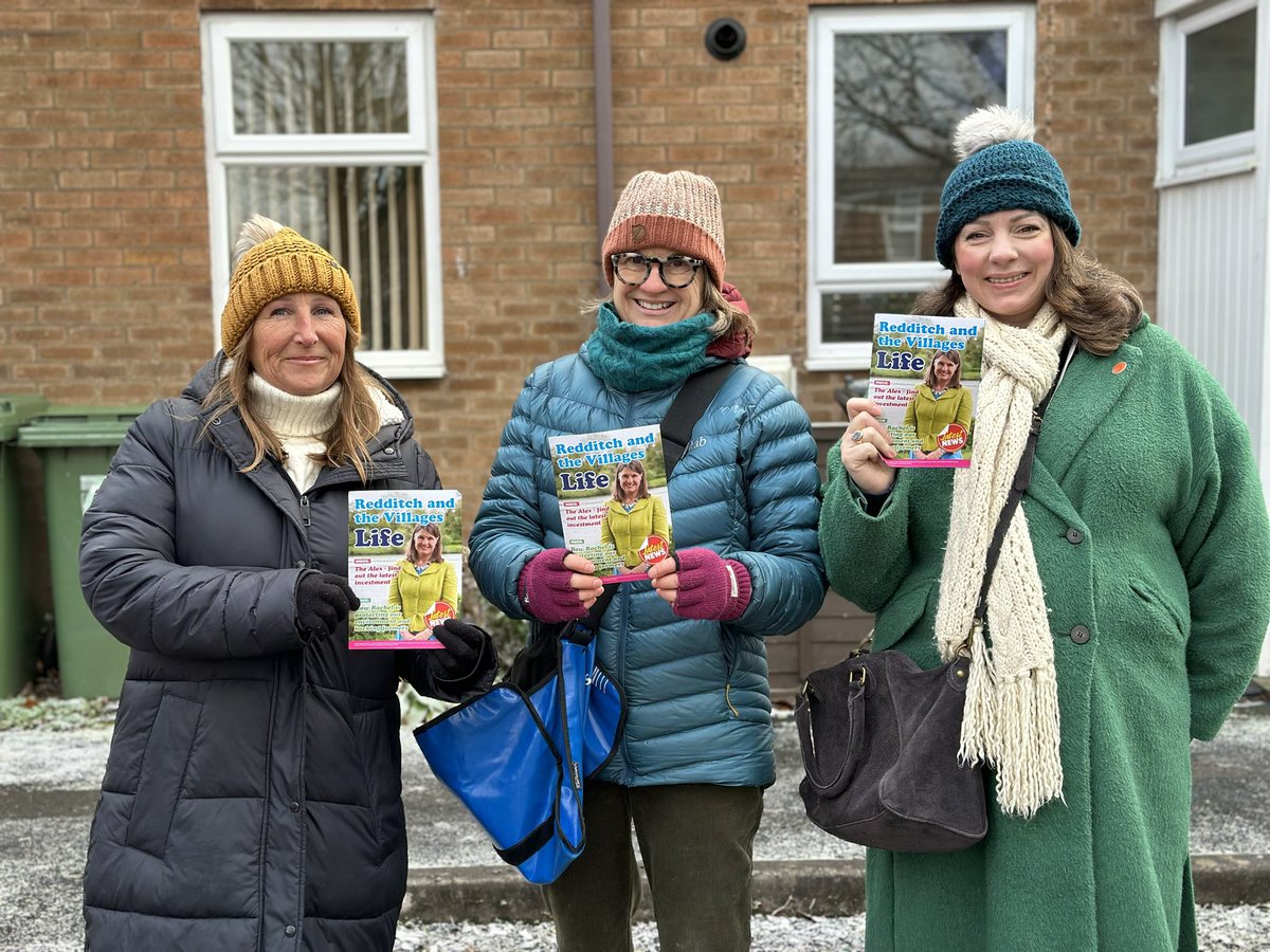 All wrapped up - warm smiles all round in #matchborough #redditch 

Delivering my leaflet highlighting my work for you #localpriorities