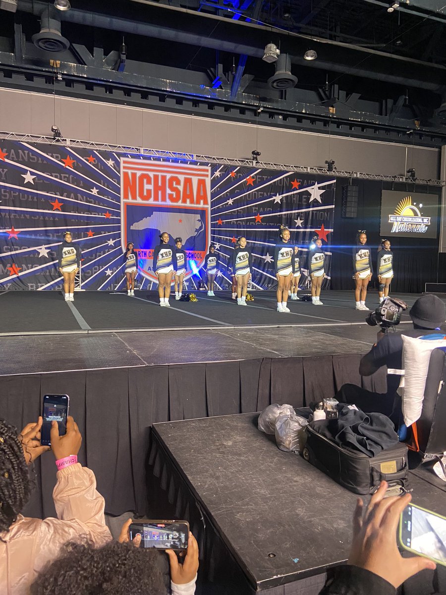 KHSCDPrincipal's tweet photo. Super Proud of our @KnightdaleHS @KnightsKHSCheer JV cheerleaders. They did so well at their first ever NCHSAA Cheer Competition!! Great job Coach @AlexJohnson2020 #proudprincipal https://t.co/pdZtJ9eeym