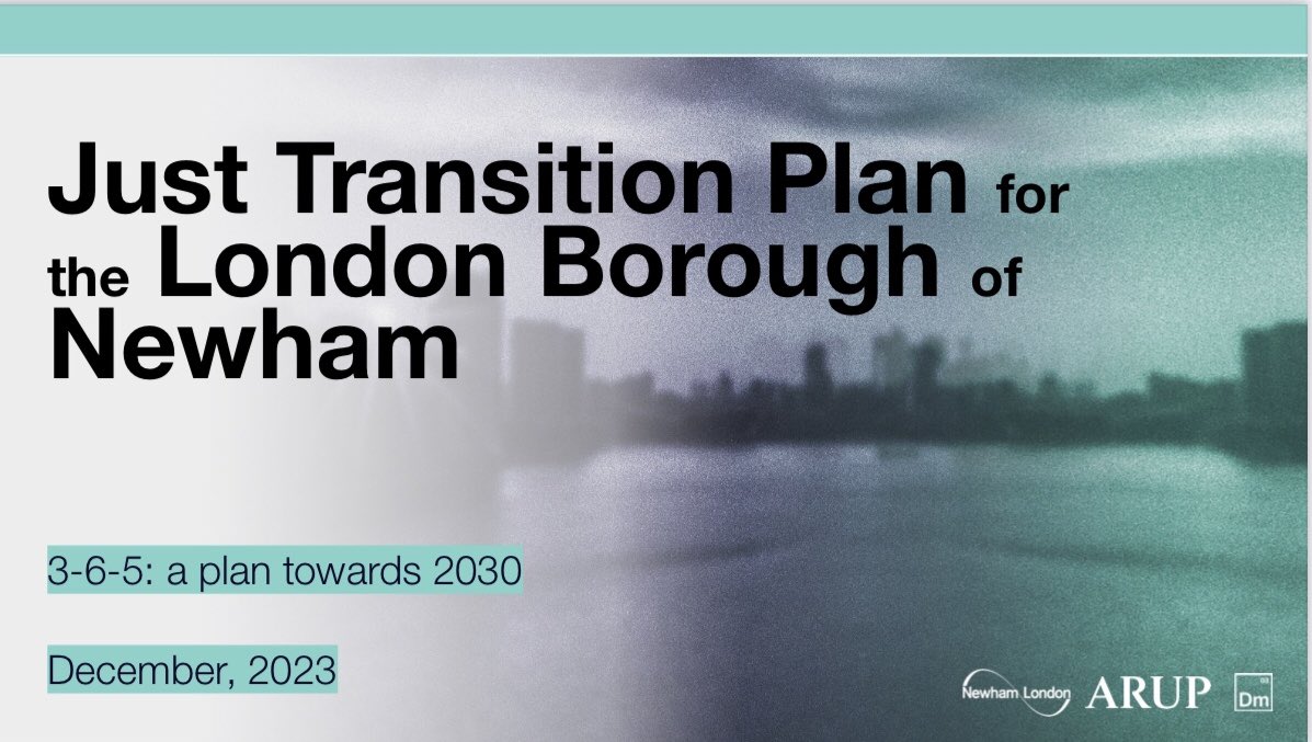 📣 #COP28 🌍 We are putting nature, people, lives and livelihoods in @NewhamLondon at the heart of our climate action response. 🌎 The Climate change threat is greater in our borough 🌏 Read Our Climate Action Just Transition report tinyurl.com/3p9rpuy8 #COP28Summit