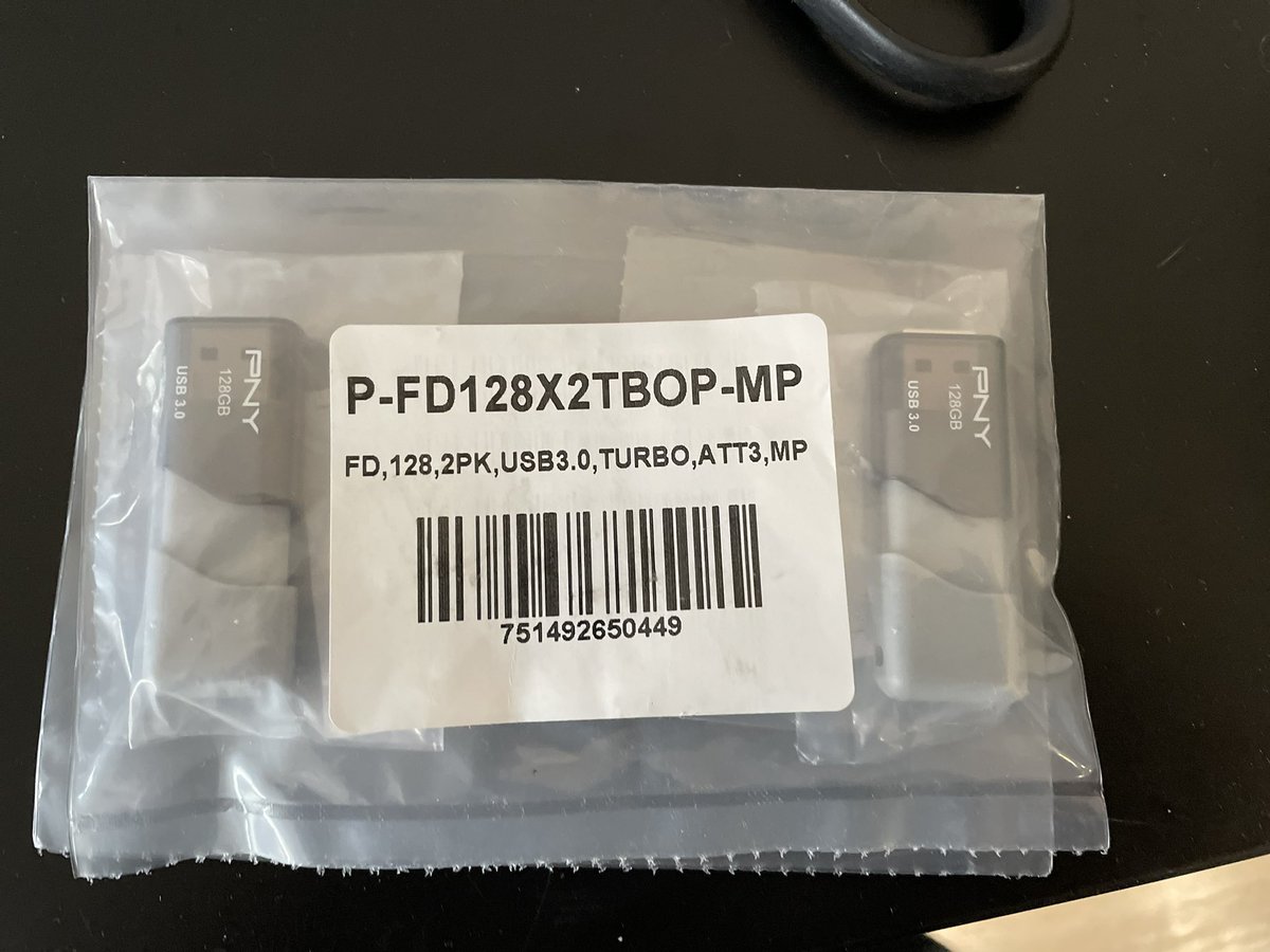 Ordered some USB drives off of Amazon. Sure I’ll plug these right in! They look totally legit. lol