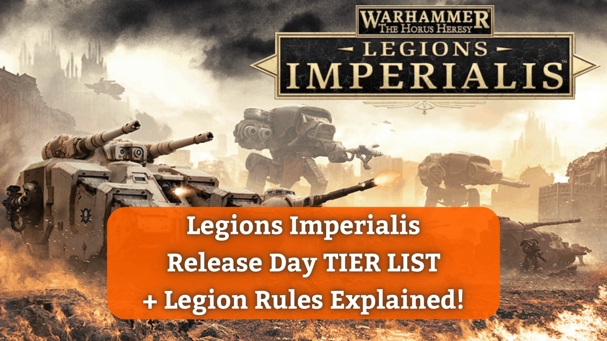talkheresy's tweet photo. It's a new video!

Legions Imperialis - Legion Discussion &amp; Tier List

Video link in comments!

#horusheresy #30k #legionsimperialis https://t.co/ba10JO8vuZ