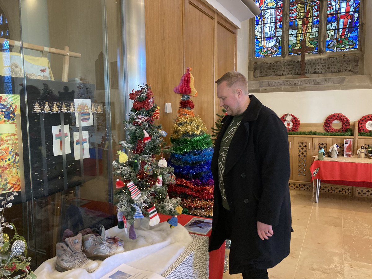BaconBoy1989's tweet photo. A huge thank you goes out to Rosemary and #StClementsChurch for another amazing #ChristmasTree #Festival in #OldHastings Ward. https://t.co/7ph7yLjrpR