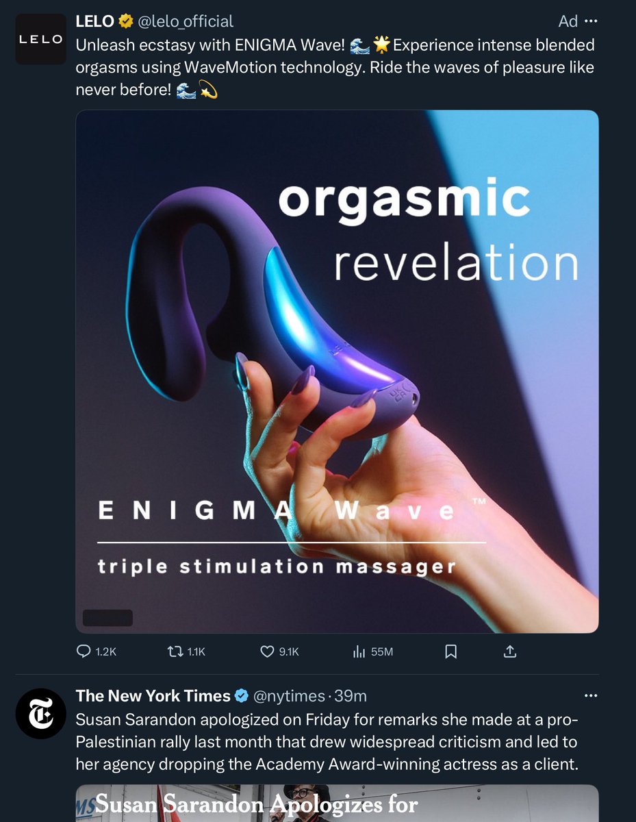 Guess when all the legitimate advertisers have fled your platform, you gotta pay the bills somehow, am I right, <a href="/elonmusk/">Elon Musk</a>?