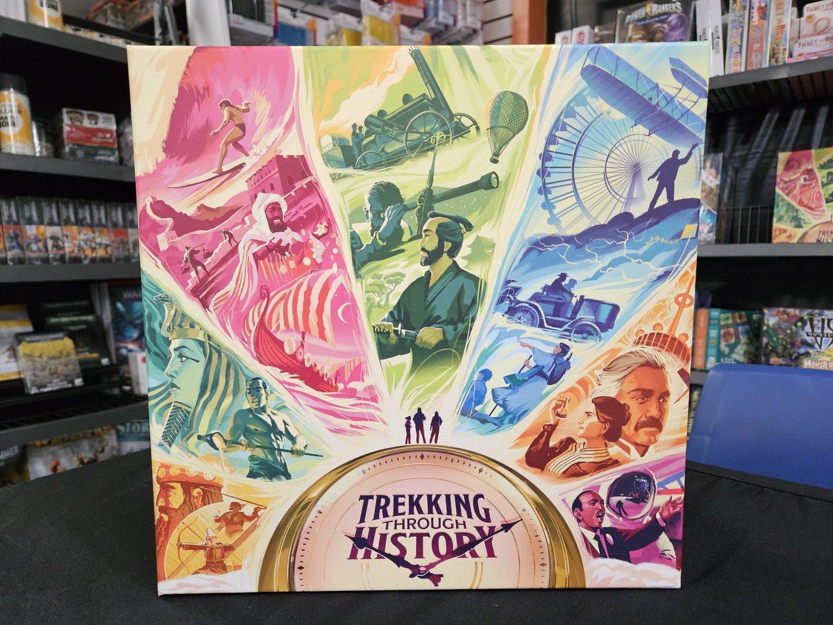 drewstees's tweet image. 🎲 Stop by Nick Nack's Full Frontal Attack in Hershey for a demo of Trekking Through History, running today until 3pm! 🎲  A great family game for the holidays, and educational too! 👍

@GamesUnderdog
@NickNacksAttack 
@DexEnvoy
