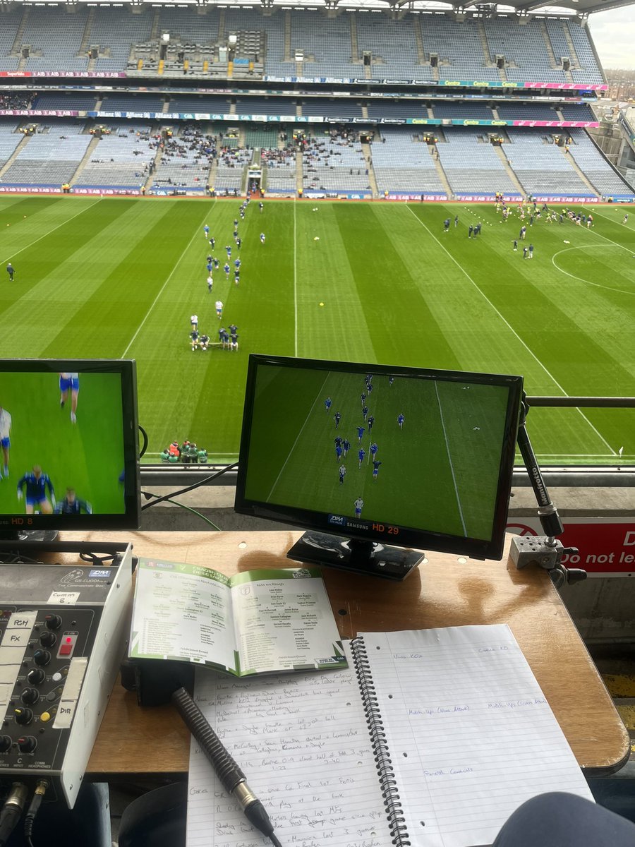 Enjoyable day’s work with @RTEsport . Naas will feel they had their chances in the second half. Crokes keep their incredible run going.