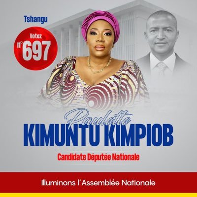 Je maudis toute encre qui coulera pour insulter cette Dame <a href="/KimKimuntu/">Paulette Kimuntu Kim</a> elle a toujours fait preuve d'un souci particulier pour la nation, et exerce héroïquement ses tâches de journaliste. Soyez fière Madame <a href="/KimKimuntu/">Paulette Kimuntu Kim</a> de faire peur au Camp <a href="/fatshi13/">Félix A. Tshisekedi</a>.