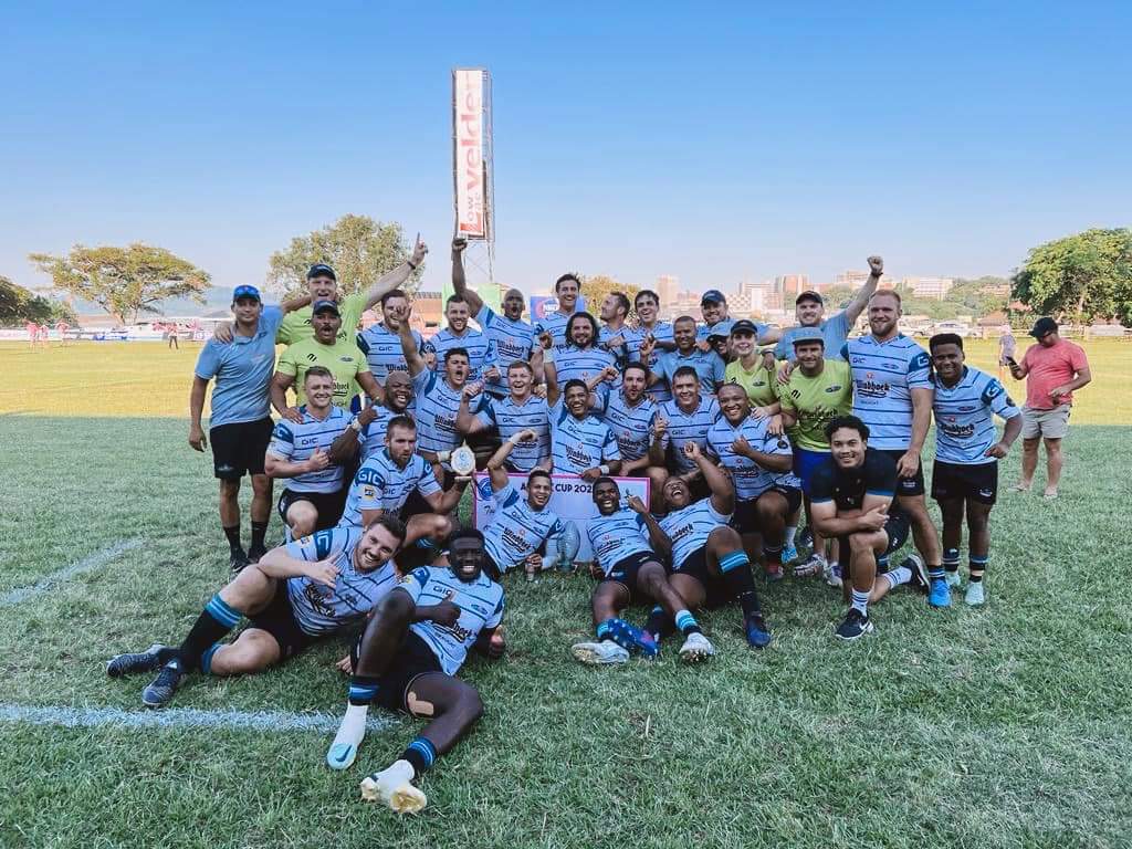 GriquasRugby's tweet photo. Airlink Cup Champions ‘23 🏉🏆
#WindhoekDraughtGriquas #WindhoekBeer #NewLook #SameTaste #WindhoekMoments https://t.co/PtOEmMq0H5