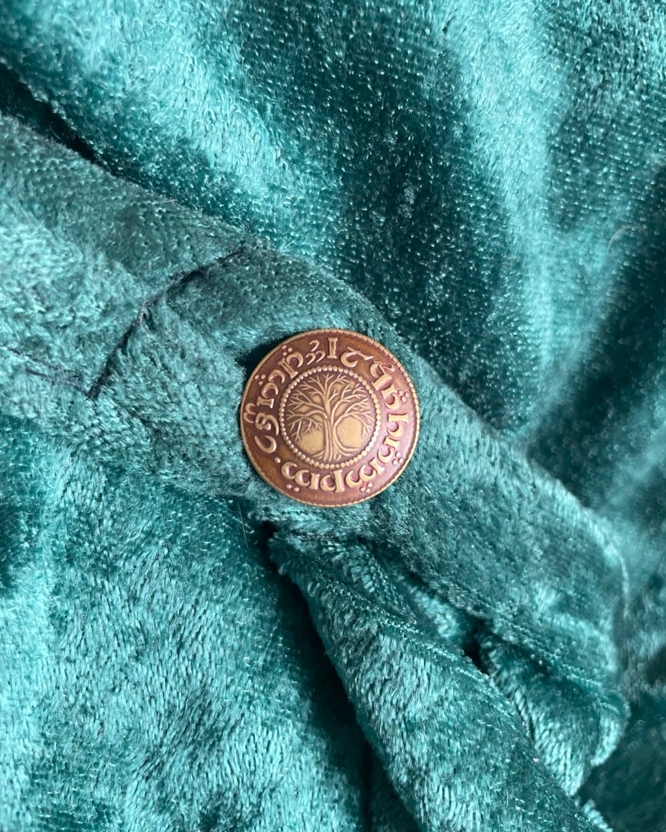 Shop Tour Saturday: If you've seen us at shows, you've likely seen our cloaks in action! These were made by Peggy Maringer, and feature lovely legacy brass buttons. 
(Pre-emptive: sorry these aren't for sale, we love them too much.) We'd love it if cloaks came back in fashion 💃