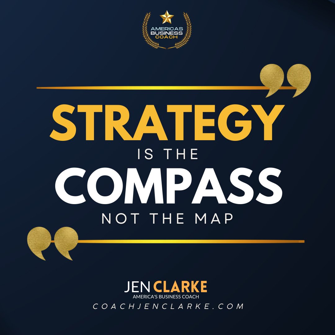Navigate your success journey wisely—remember, strategy is the compass, not the map. 🧭✨ Explore the possibilities, chart your course, and lead with purpose. 

I’ve shown hundreds of Business Owners, Entrepreneurs, Coaches, Consultants, Course Creators, &amp; Brand Owners!