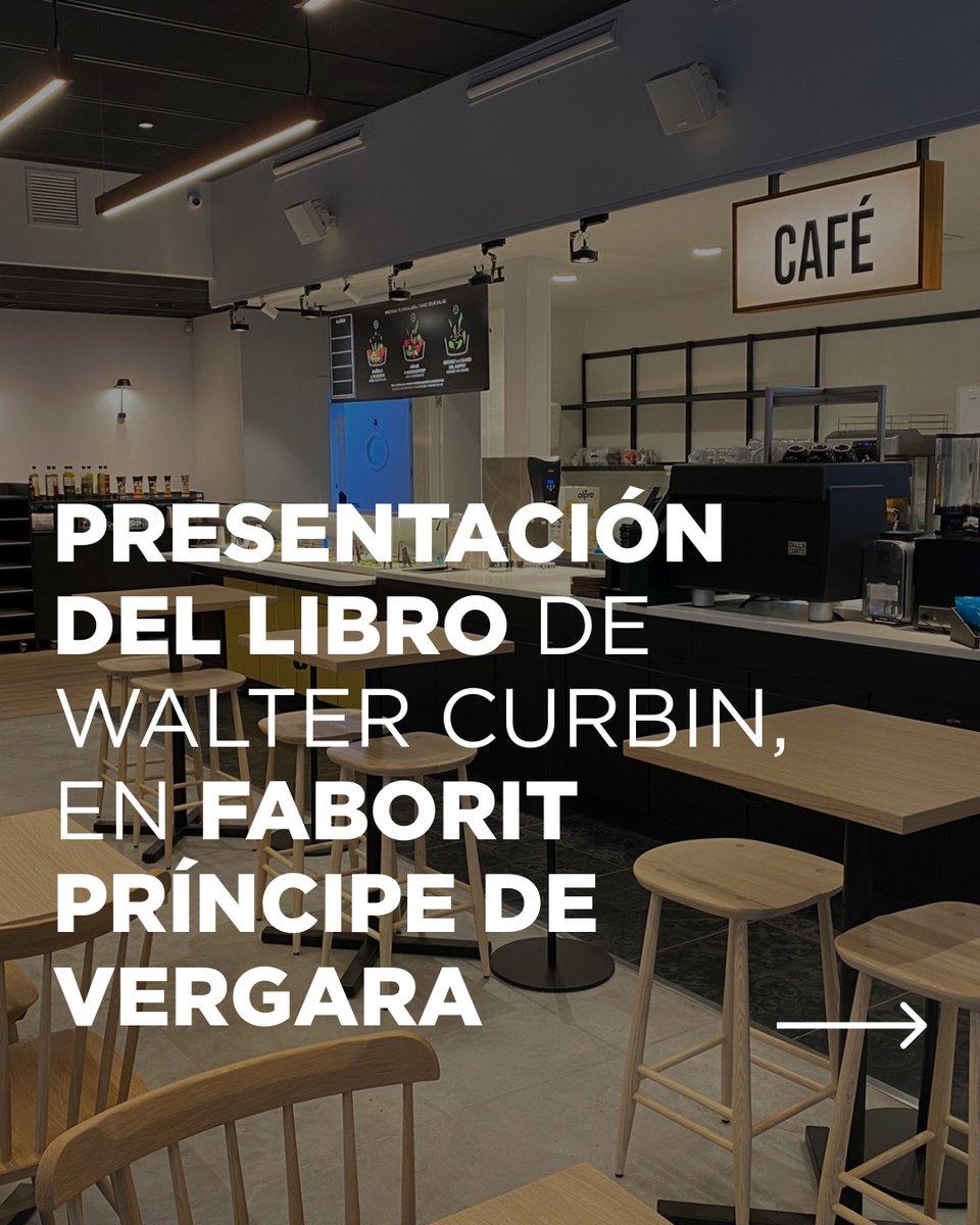 Faborit's tweet image. Este lunes 4 de diciembre, en Faborit Principe de Vergara (Madrid), podrás disfrutar de la presentación de: ¡A ver estudiao, más!: (Aunsi, cave) de Walter Curbin. ☕️ 

¡Os esperamos! 📖✨ 

#CaféYLibros #EventoCultural #PresentaciónLiteraria