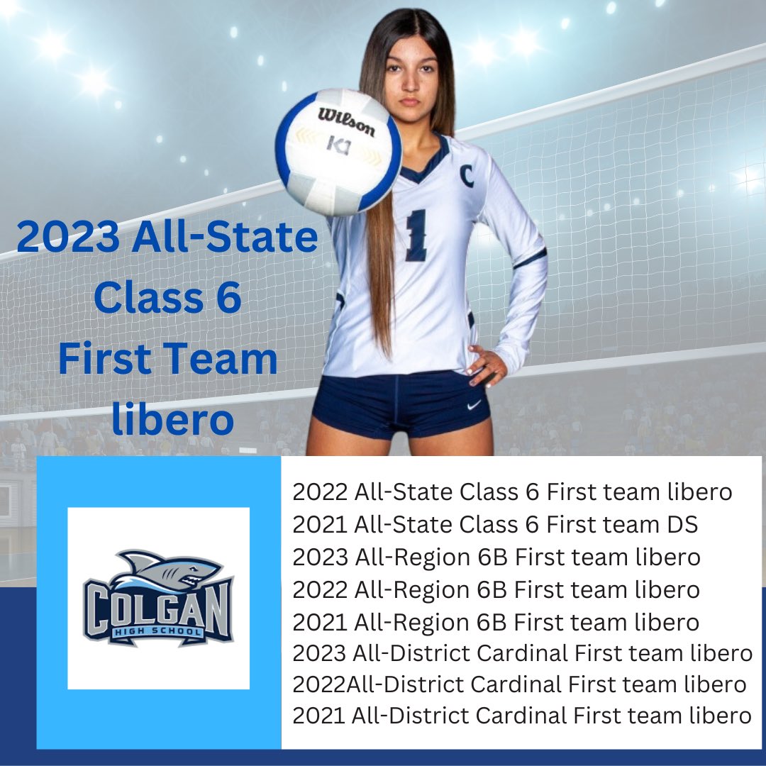 PaulaSigurani's tweet photo. #usav #colgan #colganvolleyball feeling grateful for all what I’ve accomplished during my high school years! https://t.co/mlpORWLWC7
