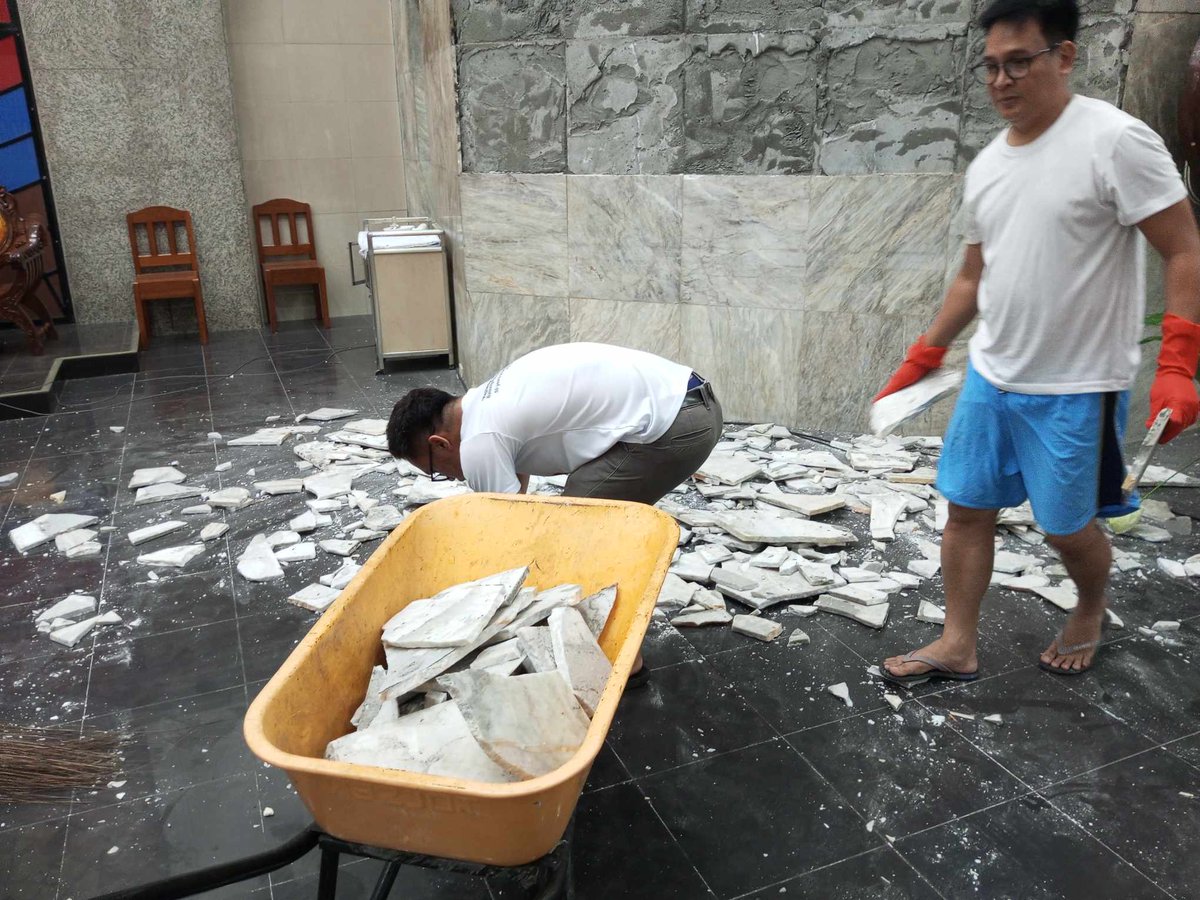 CaneExo's tweet photo. #EarthquakePH
Sacred Heart Bayugan😞 https://t.co/8da7OYWeKz