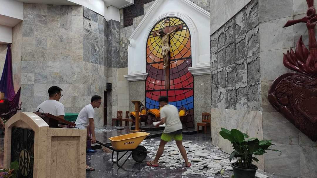 CaneExo's tweet photo. #EarthquakePH
Sacred Heart Bayugan😞 https://t.co/8da7OYWeKz