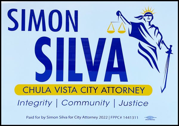 LaPrensaSD's tweet photo. EXCLUSIVE: Dem campaign &amp; consultant misled labor unions &amp; local Dem Party by faking a union label on signs printed by a non-union shop. One problem: the candidate died during the election &amp; now consultant won’t answer questions. 
STORY: https://t.co/RrRIUKnEx3 https://t.co/q566zY1FmC