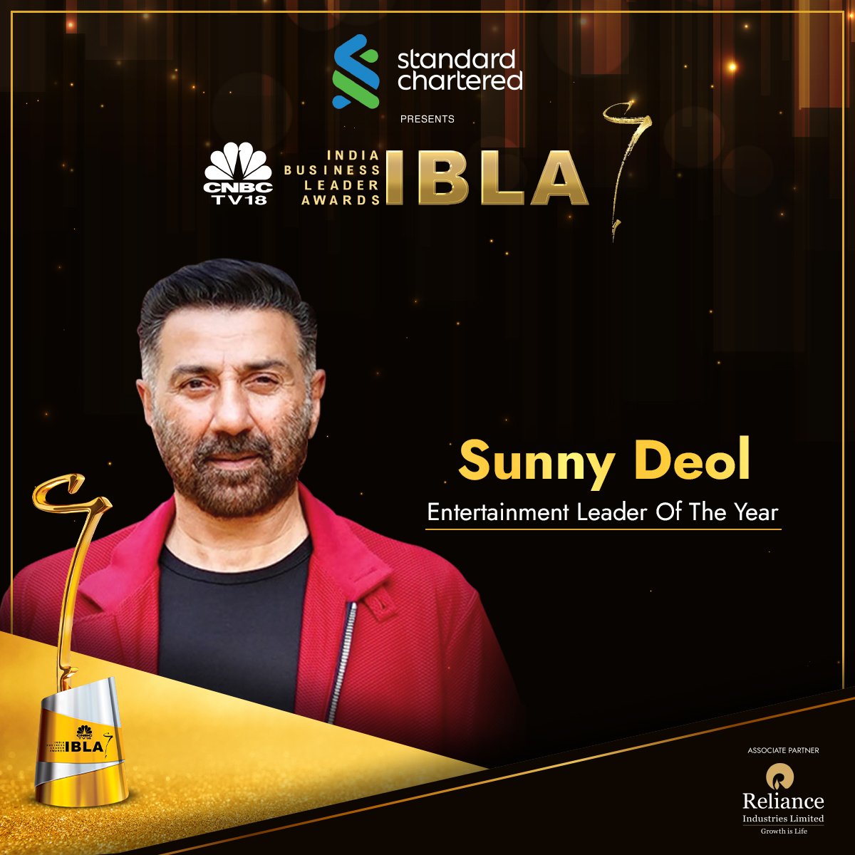 jio_debu's tweet image. IBLA2023 | ‘Entertainment Leader Of The Year’ Award Goes To #SunnyDeol

@StanChartI @ShereenBhan #IBLA2023 #CNBCTV18IBLA #IBLA