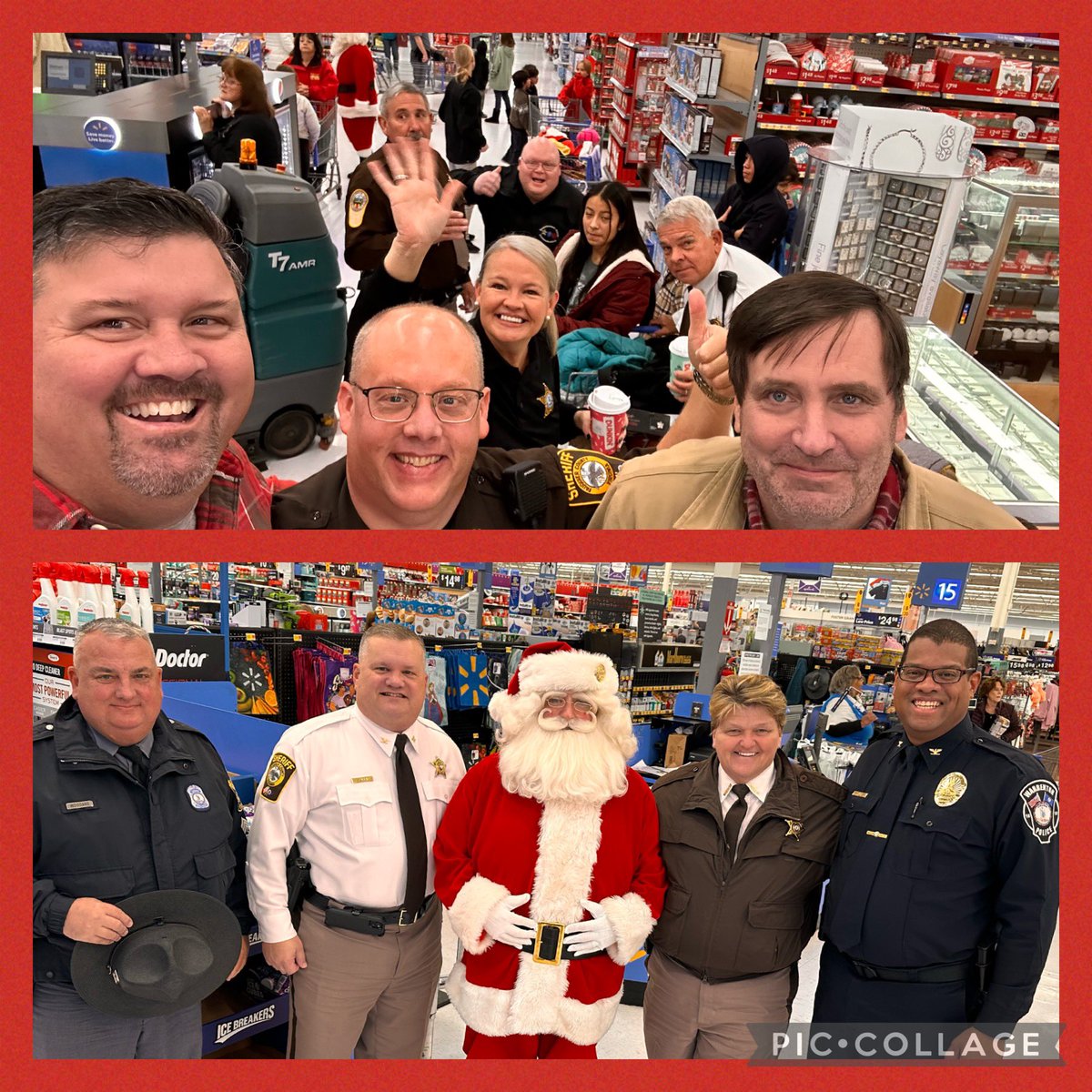 Great morning of Shop with a Cop with so many friends! <a href="/FauquierSheriff/">Fauquier County Sheriff's Office in Virginia</a> <a href="/VSPPIO/">VA State Police</a> <a href="/WarrentonPolice/">Warrenton Police Department</a> Rappahannock Sheriff’s Office