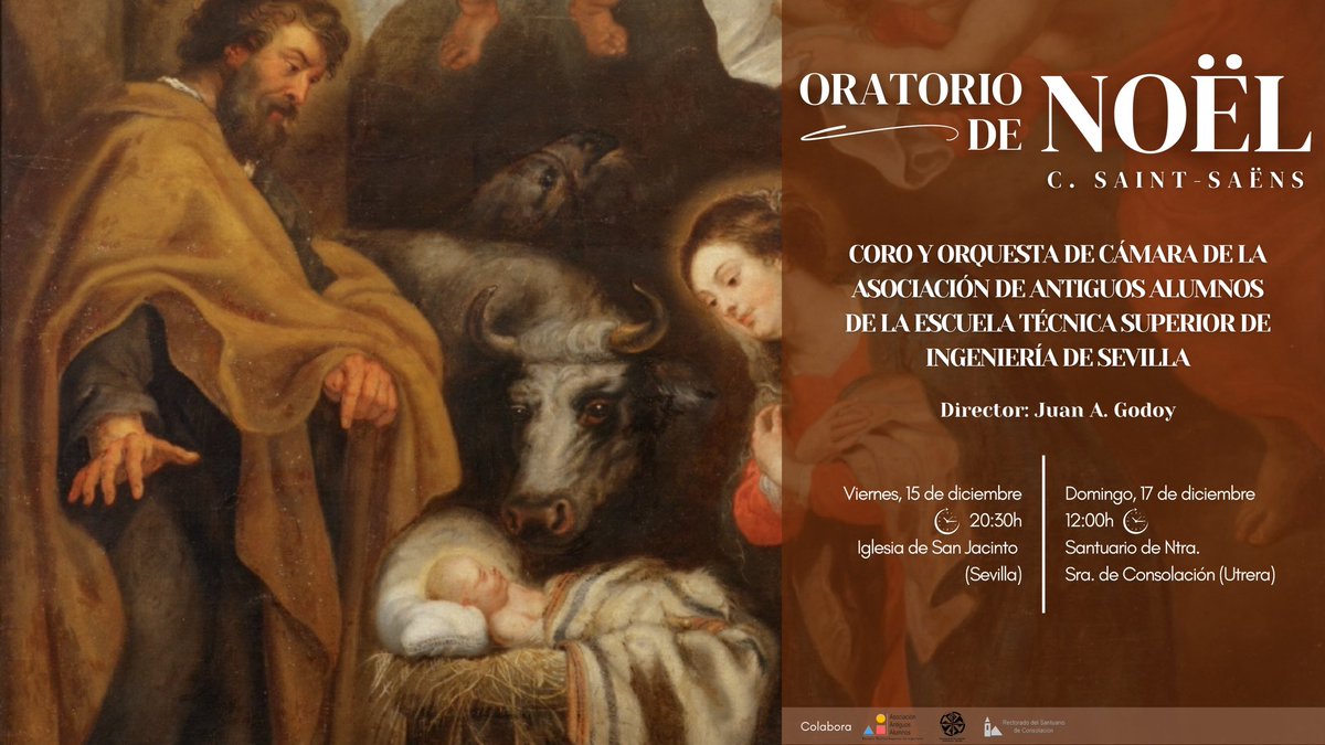 Ayer empezó el maratón de ensayos para perfilar el «Oratorio de Noël, op. 12» de Saint-Saëns.

Qué misticismo y sublimidad presenta esta partitura. Qué difícil y responsabilidad supone ponerte en el atril frente a los solistas, coro y orquesta. 

¿Te lo vas a perder? ❤️