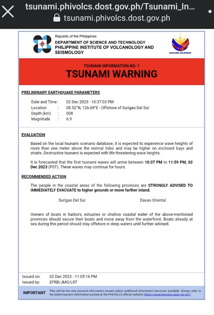 gigired24's tweet photo. @kdrama_ahjumma @akylyoo Tsunami warning is up.  I hope LGUs are checking up on coastal towns. https://t.co/Qf6aO79jKr