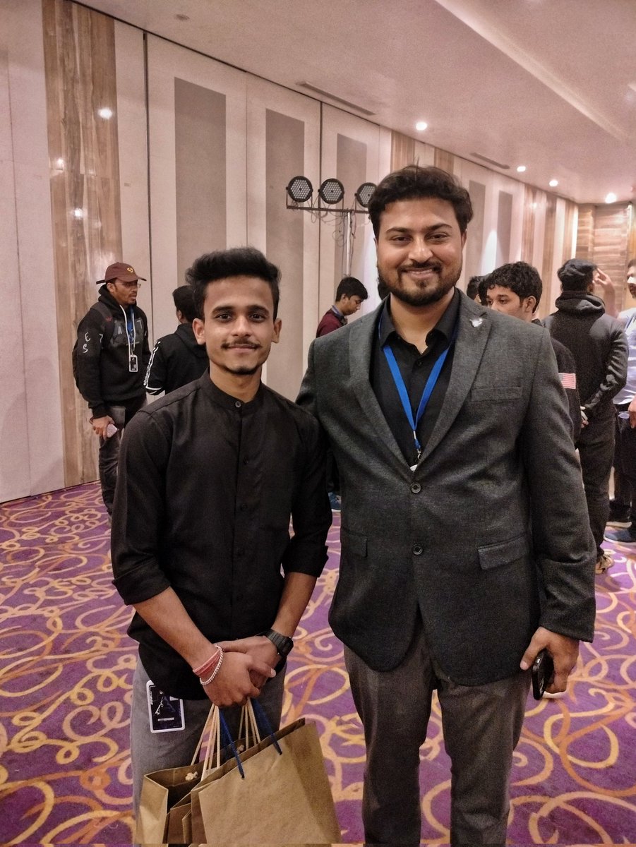 With <a href="/harshad_hacker/">Harshad shah</a> <a href="/bsidesodisha/">BSidesOdisha</a>