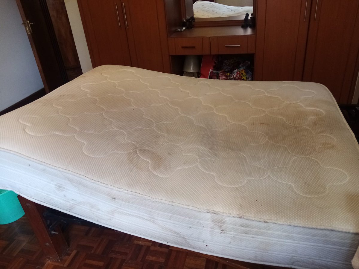 Don't let a dirty and smelly mattress deprive you and your family sleep.
Call/WhatsApp 0704181249 for our services
 Website: afrimaddcleaning.co.ke

#MasculinitySaturday Andrew Kibe #AudioLeak Shabana Rosie Quickmart Amerix Chelsea Simps Kilimani Kalonzo Timber Leicester Girona