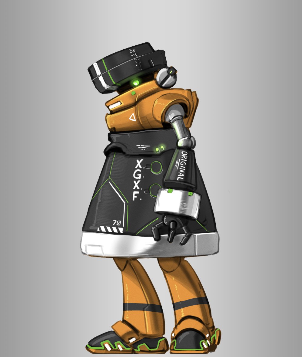 「drip bot」|Haon | Commissions Closed (3/3)のイラスト