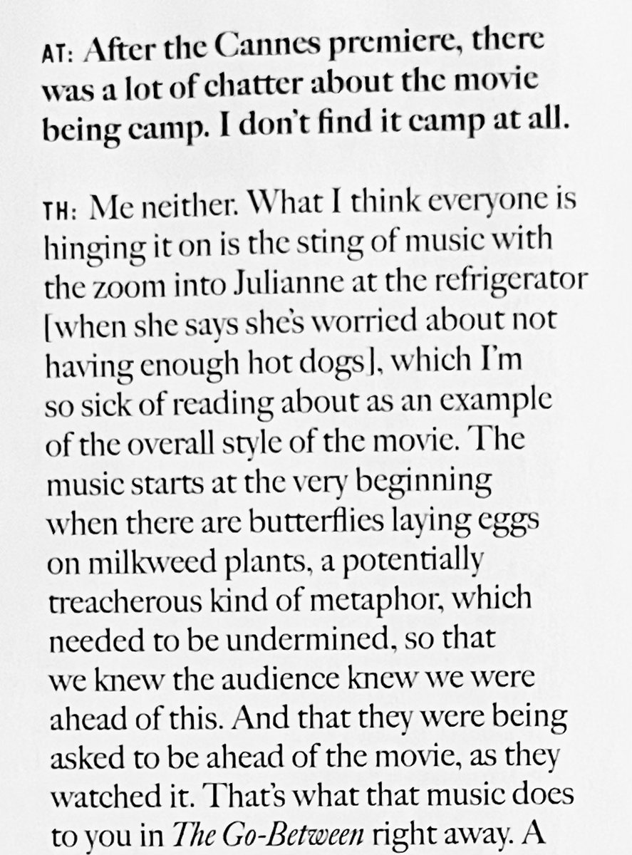 thatlacavagirl's tweet photo. Todd Haynes interviewed by Amy Taubin for Sight and Sound on whether May December is camp https://t.co/YF6z33ZAxr