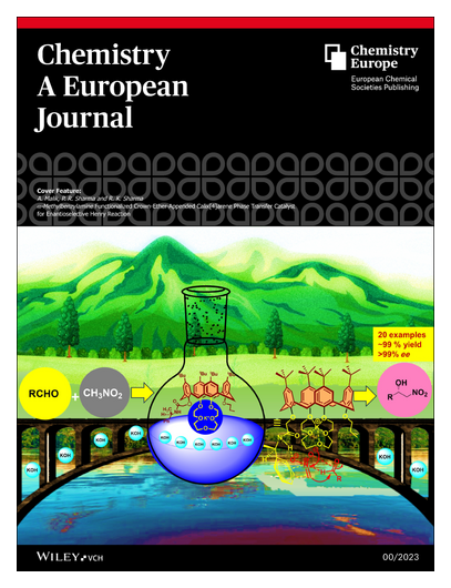 ChemEurJ's tweet image. #OnTheCover alpha-Methylbenzylamine Functionalized Crown-Ether-Appended Calix[4]arene Phase Transfer Catalyst for Enantioselective Henry Reaction (Rakesh K. Sharma and co-workers) onlinelibrary.wiley.com/doi/10.1002/ch… @rksiitj onlinelibrary.wiley.com/doi/10.1002/ch…