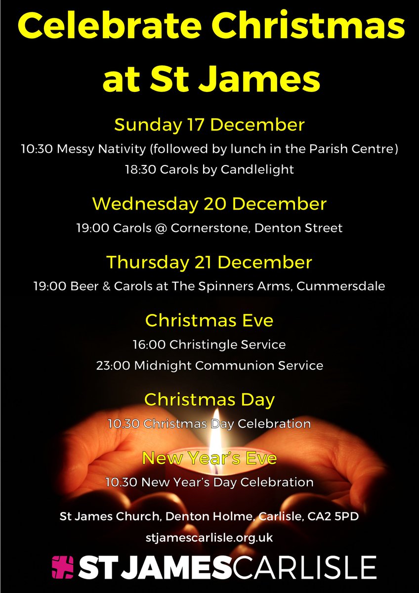 Celebrate Christmas with us at St James