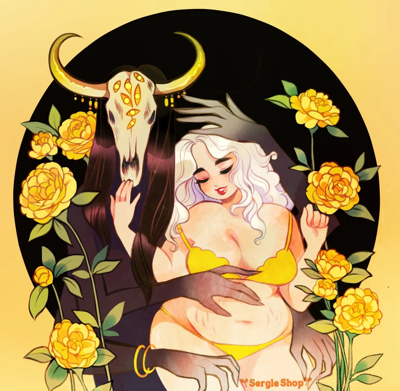 「i've restocked a few faves to the shop! 」|🍒 Sergle 🍒のイラスト